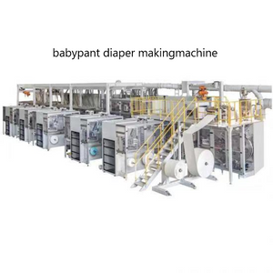 Máquina automática para hacer pañales para bebés Máquina nueva usada para la venta del fabricante de China