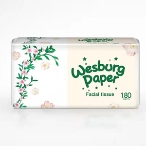 Tiussue facial 100% Papel Tiusse de pulpa de madera natural para la venta al por mayor de la marca del fabricante de China Wesburgpaper