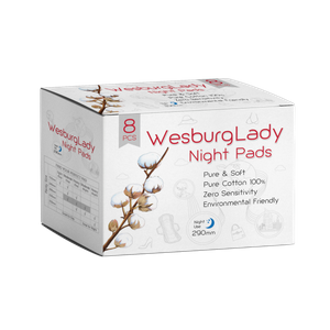 WesburgLady Toalla higiénica Uso día y noche 