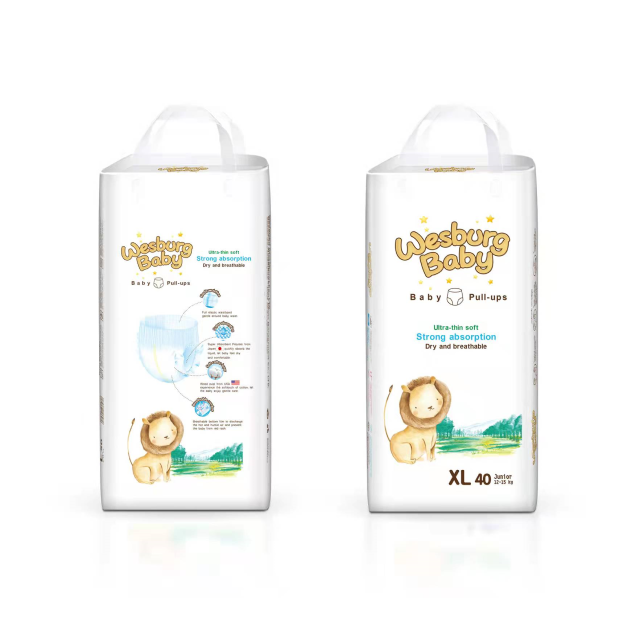 Wesburgbaby Basic baby pants pañalera 360° cinturilla elástica Edición Internacional