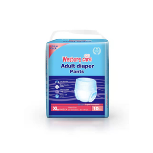 Senior Unisex incontinencia bragas desechables pañal para adultos ropa interior hombres mujeres adultos pantalones pañal suave Top algodón canal madera edad