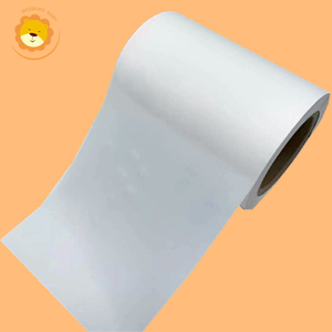 Materia prima de pañales para bebés, lámina posterior de color de impresión, película PE para productos de higiene del fabricante de China