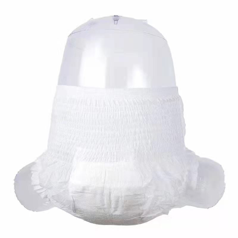 Senior Unisex incontinencia bragas desechables pañal para adultos ropa interior hombres mujeres adultos pantalones pañal suave Top algodón canal madera edad
