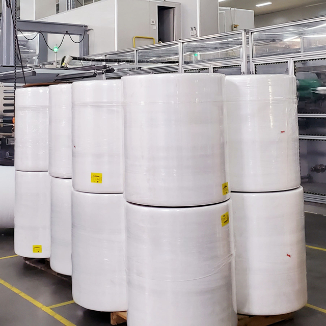 Tela no tejida hidrofóbica suave no tejida SSS para servilletas sanitarias de pañales para bebés
