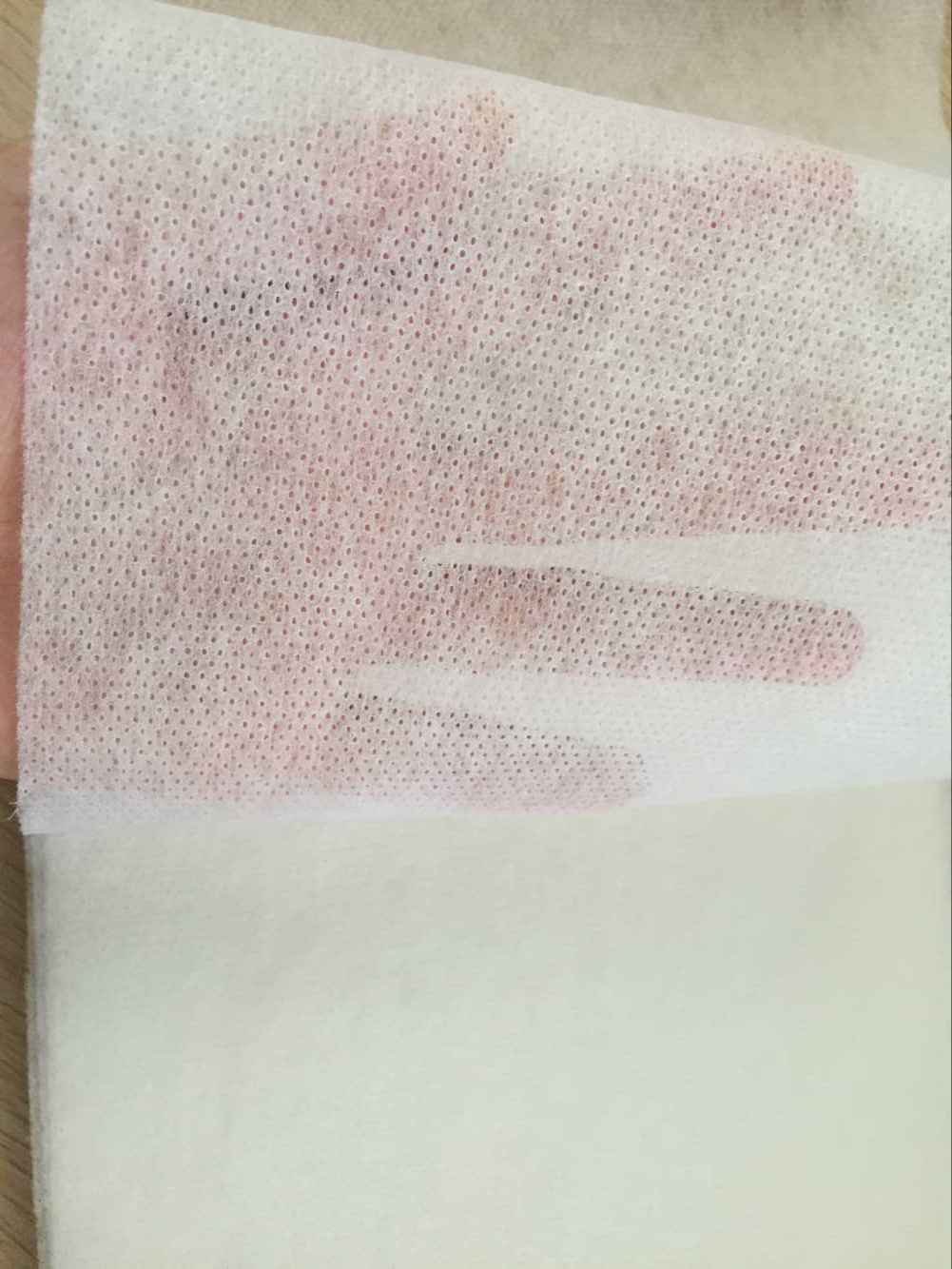 Proveedor de fábrica Materia prima de rollo de tela no tejida Spunlace de tejido húmedo