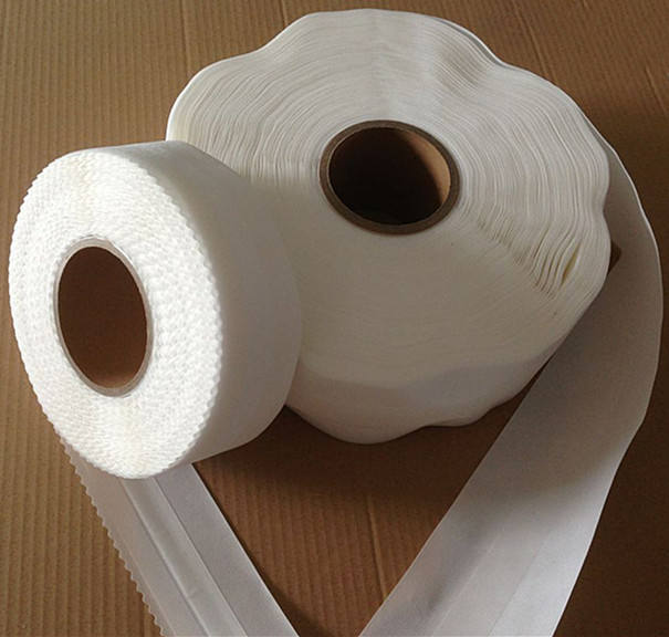 Pañal para bebés y pañales para adultos, materia prima, gancho adhesivo no tejido, cinta lateral mágica