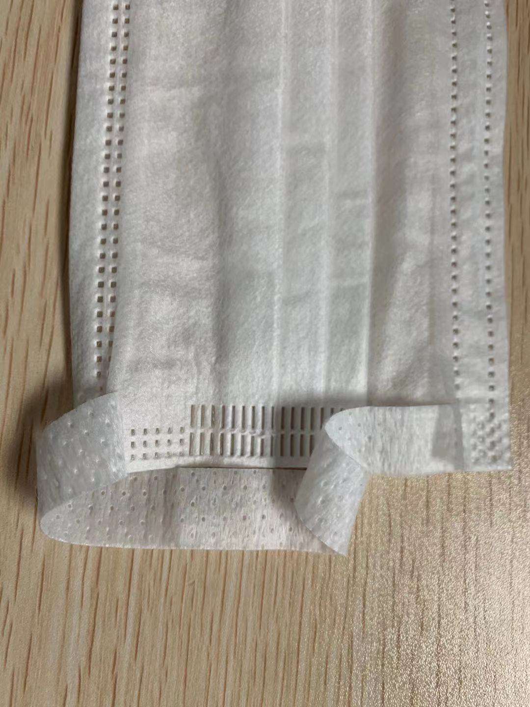 Uso de materia prima no tejida elástica para pañales para bebés con orejas grandes y mascarillas para la oreja