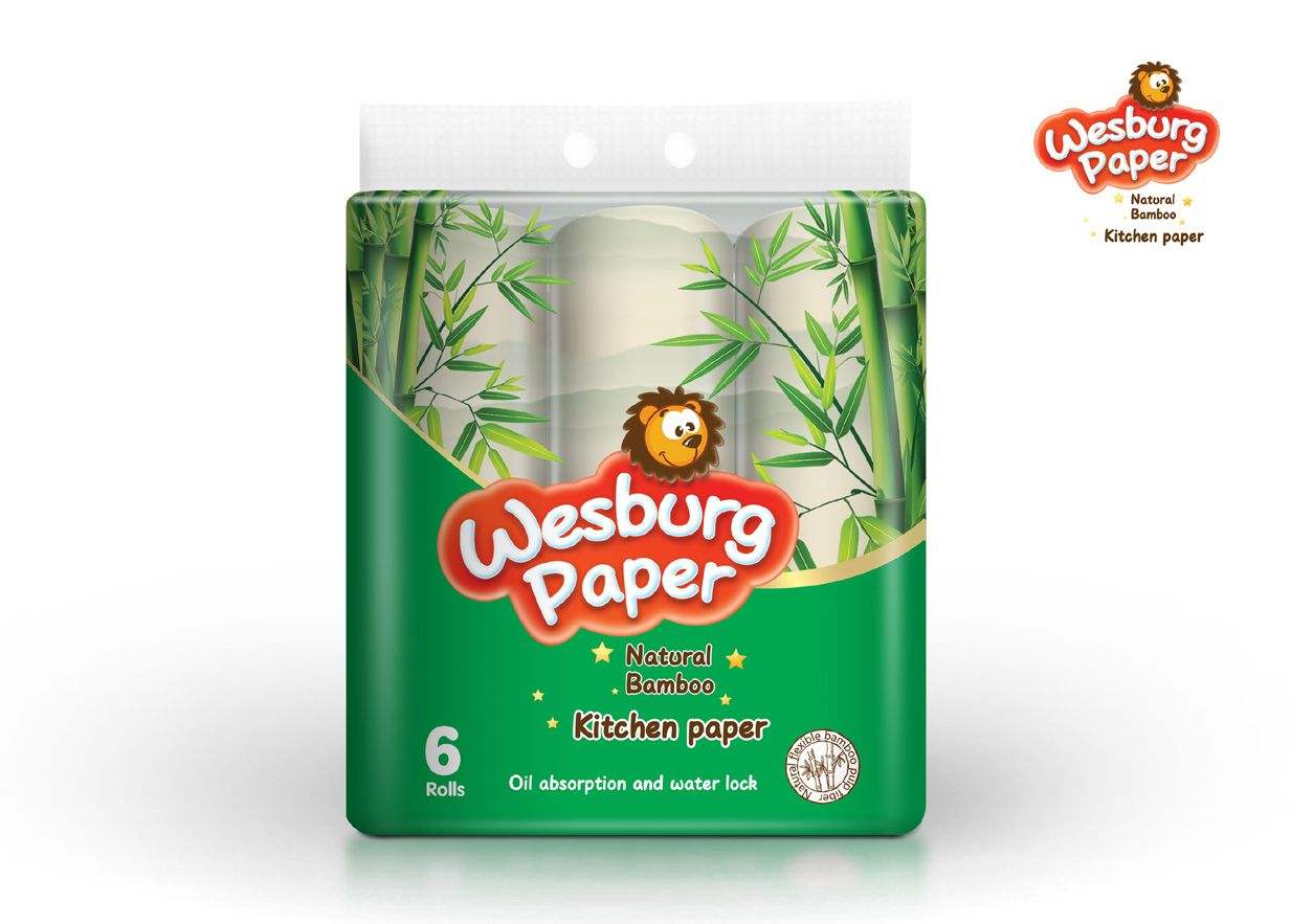 Rollo de papel higiénico 100% pulpa sin blanquear orgánico ecológico ecológico