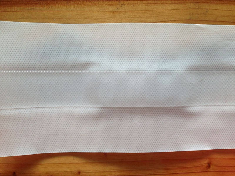 Pañal para bebés y pañales para adultos, materia prima, gancho adhesivo no tejido, cinta lateral mágica