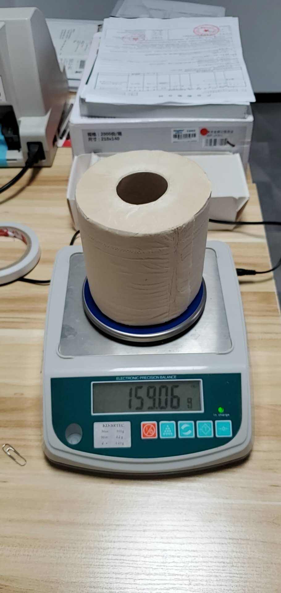 Papel de seda de papel higiénico de pulpa de bambú ecológico