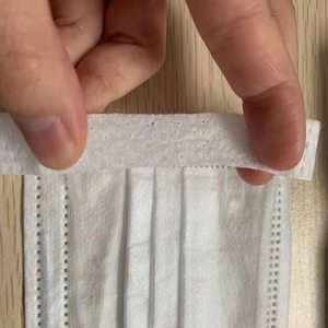 Tela no tejida elástica para máscara, banda ancha para la oreja, cintura elástica para materia prima de pañales para bebés