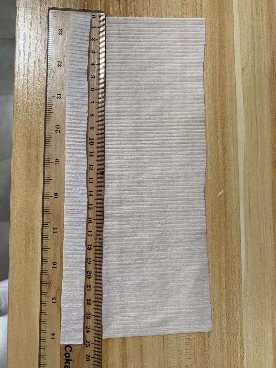 Tela no tejida elástica para máscara, banda ancha para la oreja, cintura elástica para materia prima de pañales para bebés